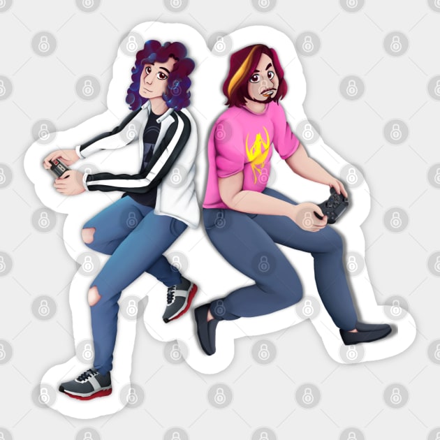 Game Grumps Sticker by ASinglePetal